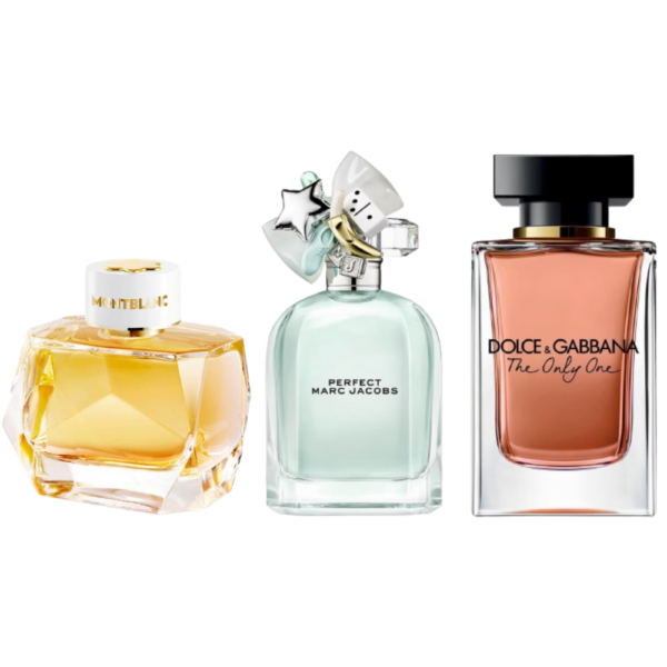 Coffret Raffinement Absolu - Signature Absolue de Montblanc, The Only One de Dolce & Gabbana et Perfect de Marc Jacobs [100 ml]
