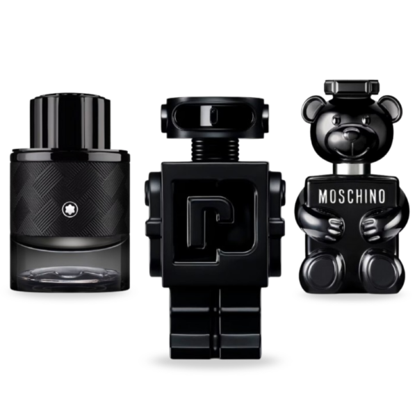 Coffret Voyageur Urbain - Phantom Parfum de Paco Rabanne, Toy Boy de Moschino et Explorer Extreme de Montblanc [100 ml]