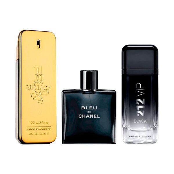 Coffret Prestige Élégant - 1 Million, Bleu de Chanel et 212 VIP Black [100 ml]