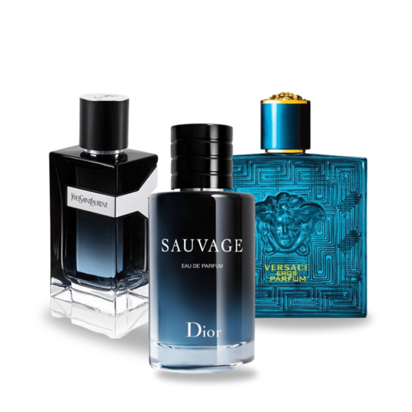Coffret Séduction Absolue - Y de Yves Saint Laurent, Sauvage de Dior et Versace Eros de Versace [100 ml]